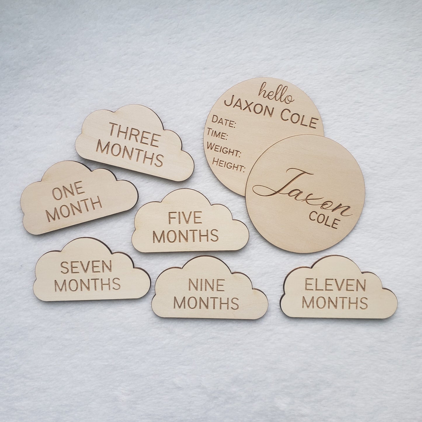 Baby Monthly Markers